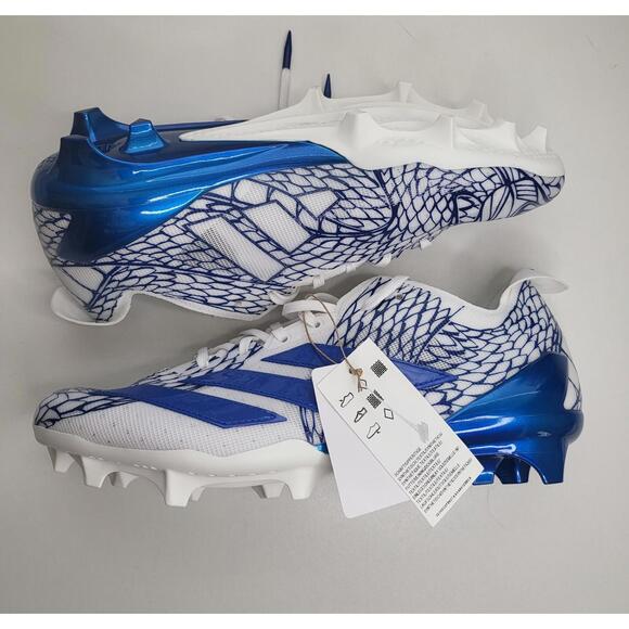 Adidas Adizero Electric Grafiti Football Cleats Navy/White 